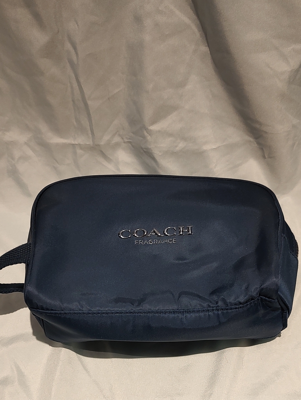 Coach Fragrance Navy Men’s Toiletry Pouch